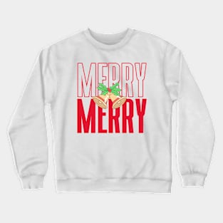 Christmas Gift Merry And Bright Christmas Crewneck Sweatshirt